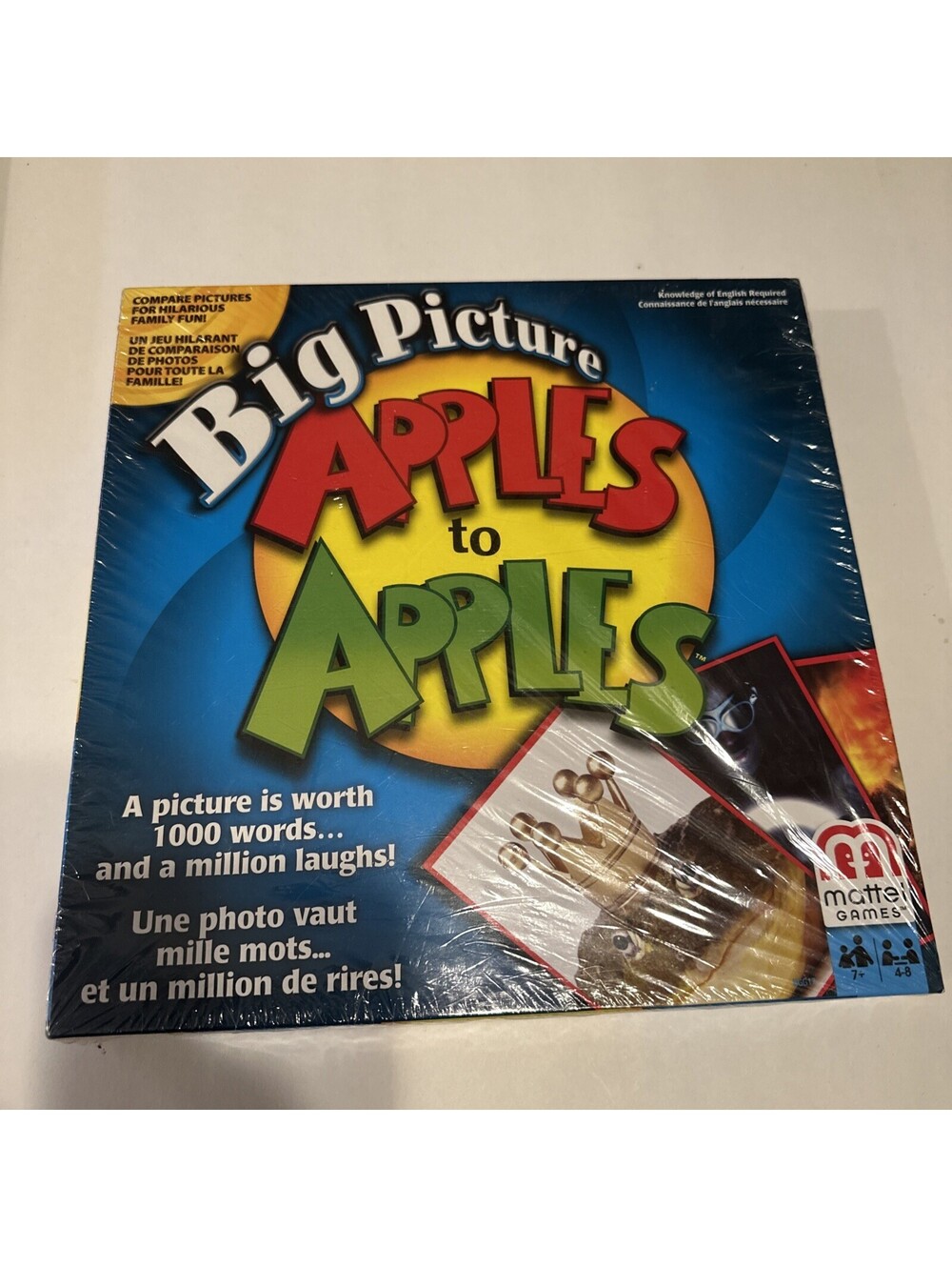 Mattel Games: Big Picture Apples to Apples - New in Plastic